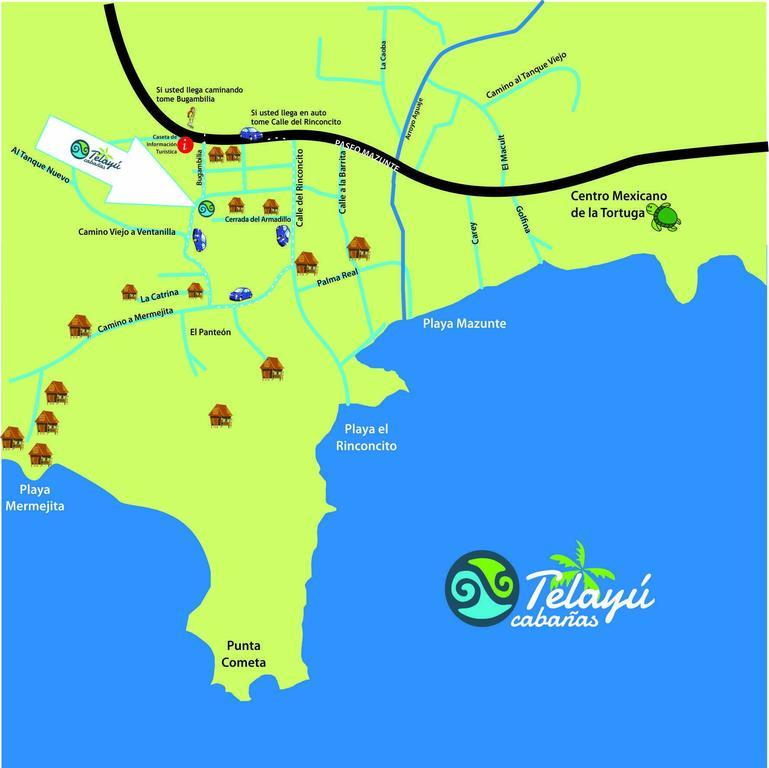 Cabanas Telayu Масунте Экстерьер фото